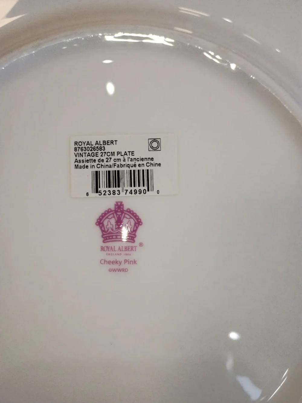 Royal Albert retail box
